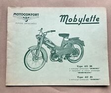 Motobecane Motoconfort Mobylette Type AU 87 Mobymatic Spare Part Catalog French picture