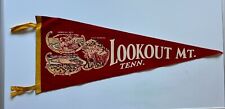 Felt Pennant LOOKOUT MOUNTAIN TN Incline Railway Umbrella Rock  Moccasin Sand picture