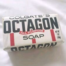 Vintage Octagon Colgate Palmolive All Purpose Soap Bar 7 oz Made In The USA picture