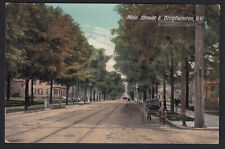 New York-NY-Main Street-East-View-Posted 1908-Antique Postcard picture