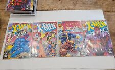 X-Men #1 (Marvel 1991) A Legend Reborn Set of 4 Covers Connecting Comic Book Lot picture