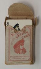 Antique Fauntleroy Playing Cards 2.5”x1.75” Missing a Card,Has Joker 52 Total picture