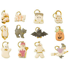 Lenox China Trick or Treat Halloween Mini Ornaments - 12 Piece Set - N/O picture