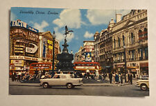Vintage Postcard Piccadilly Circus, London picture