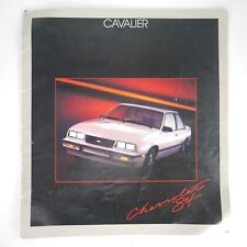 1984 Chevrolet Cavalier Catalog Type 10 Coupe Convertible CL Custom Sedan Chevy picture