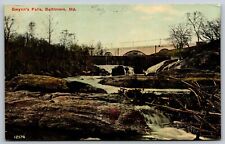 Vintage Postcard Gwynn's Falls Baltimore Maryland *C5285 picture