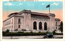 Washington DC Pan American Union Building Commerce 1915 Old Car Vintage Postcard picture