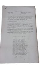 original WW2 Documents “Restricted”Headquarters Army Air Field 1944 picture