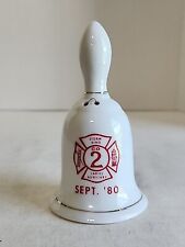 Cornwall On Hudson NY Co 2 Fire Department Storm King Ladies Auxiliary Bell 1980 picture