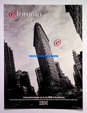 Air Canada IMB Technology 1998 Trade Print Magazine Ad Poster ADVERT picture