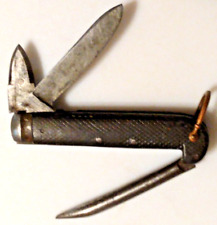 antique George Wostenholm Sheffield Eng. IXL 2 Blade Pocketknife w/Marlinspike picture