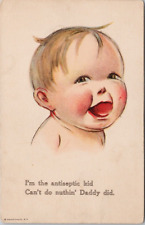 Comic Baby Child I'm The Antiseptic Kid Charles Twelvetrees Postcard H26 picture