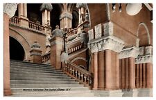 Albany NY New York Western Staircase Capitol Building Antique Postcard picture