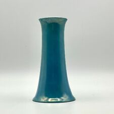Vntg H&C Selb Bavaria Handpainted Porcelain Iridescent Turquoise Color Bud Vase picture