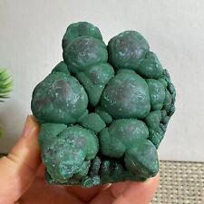 490g Natural glossy Malachite transparent cluster rough mineral sample h20 picture