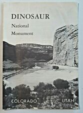 Vintage 1957 Dinosaur National Monument Colorado Utah Travel Brochure A241 picture