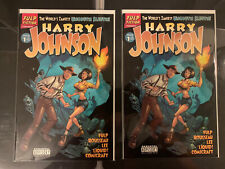 Harry Johnson Pulp Fiction Comics #1 X2  VF+ to VF/NM picture