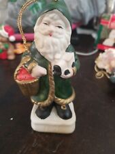 Christmas Reproductions Inc Memories of Santa 1875 Figure Ornaments Vintage picture