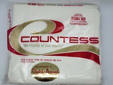 Vintage Countess Double Bed Fitted Bottom Sheet For 54