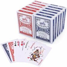 12 Decks Poker Playing Cards Size Standard Index LotFancy 6 BLUE & 6 RED Game picture