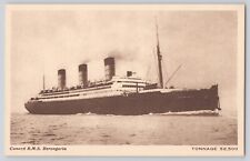Postcard Steamship Ship RMS Berengaria Cunard Line Antique Vintage Unposted picture
