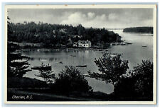c1930's River Scene Chester Nova Scotia Canada Vintage Unposted Postcard picture