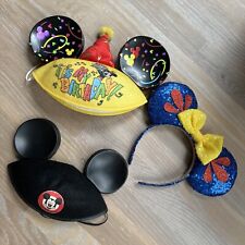 Lot of  Disney Mouse Ears Hats - Walt Disney Lot Of 3 picture