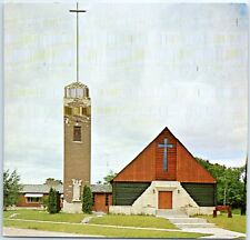 Postcard - Saint Mary's Church and Rectory - Warroad, Minnesota picture