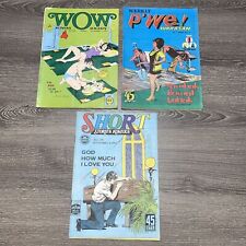 VINTAGE 1960-70s FILIPINO COMICS Philippines Mixed Lot Of 3ea Komiks Magasin picture