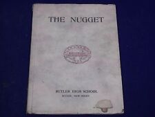 1923 THE NUGGET BUTLER HIGH SCHOOL YEARBOOK - NEW JERSEY - NICE PHOTOS - YB 644 picture