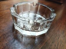 Vtg. Clear Heavy duty Ashtray.. picture