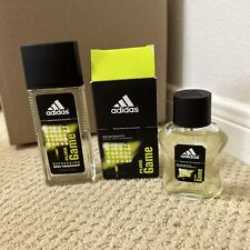 ADIDAS Pure Game Men Refreshing Body Fragrance 2.5 oz 75ml + edt spray 50ml 1.7o picture