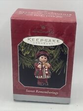 Vintage Hallmark Keepsake Ornament Sweet Rememberings picture