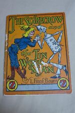 L. Frank Baum THE SCARECROW AND THE TIN WOOD-MAN Rare 1930s Jell-O Advertisement picture