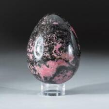 Polished Imperial Rhodonite Egg from Madagascar (456 grams) picture