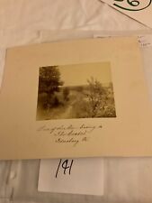 191 Petersburg Mine Crater Explosion Civil War Photo 1870’s Line of the MINE picture