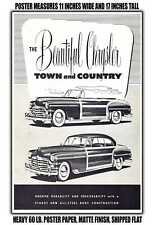11x17 POSTER - 1949 Chrysler Town and Country picture