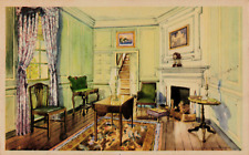 Martha Washington's Sitting Room Mount Vernon, Virginia WB DB Unposted Postcard picture