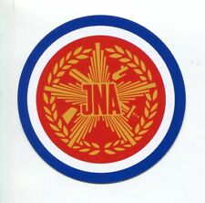 SFRJ Yugoslavia Yugoslav Peoples Army JNA Die Cut Sticker 3.5