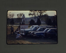 Cool 1975 DAREDEVIL Sutton 35mm PHOTO SLIDE Motorcycle Jumping Cars G96 picture