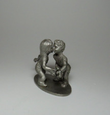 Couple Dancing And Kissing 1979 Spoontiques Pewter Miniature D204 picture