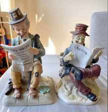Set of 2 vintage porcelain characters picture