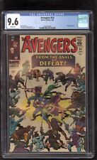 Avengers 24 CGC 9.6 Jack Kirby Wally Wood Cover Kang Appearance 1966 picture