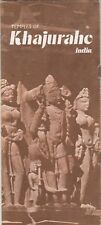 Temples of Khajuraho India 1970 1970s Vintage Booklet picture