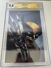 Wolverine #8 Virgin Variant Exclusive Signed CLAYTON CRAIN CGC SS 9.8 picture
