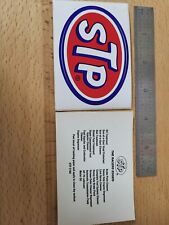Vintage NOS  “STP The Racers Edge”  Sticker  Richard Petty Decal NASCAR picture