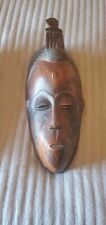Antique Tribal Mask, hand carved wall art. picture