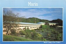 Postcard Architect Frank Lloyd Wright Marin CA County Civic Center Highway 101 picture