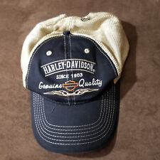 Harley Davidson snap back trucker hat (well worn) picture
