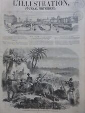 1857 I INDIA ANGLAIS TROOPS DEFENSE CAVALRY INSURGES DELHI picture